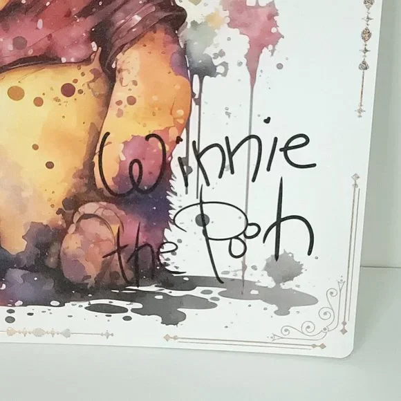 Art Winnie The Pooh Disney 100th Limited Edition Card Print Big One 64/255